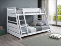 Holden White Twin over Full Bunk Bedroom Set