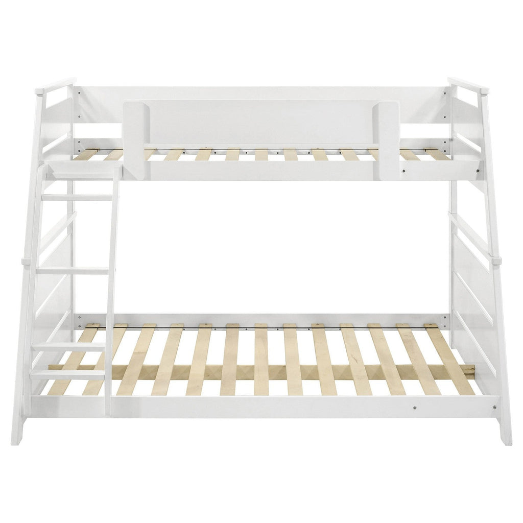 Holden White Twin over Full Bunk Bedroom Set