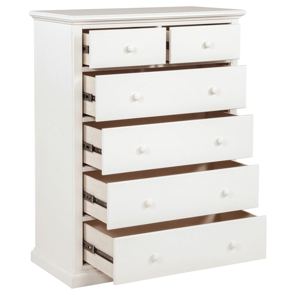 Holden White Twin over Full Bunk Bedroom Set