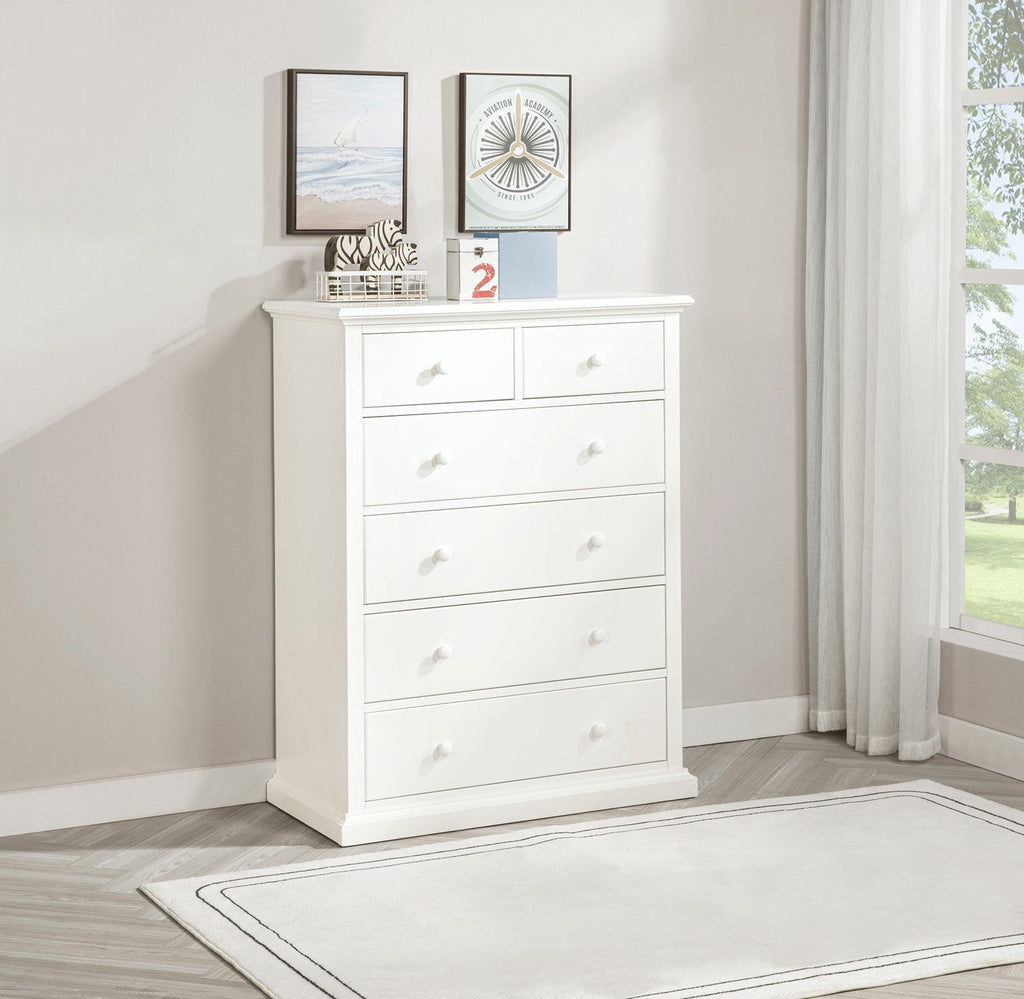 Holden White Twin over Full Bunk Bedroom Set