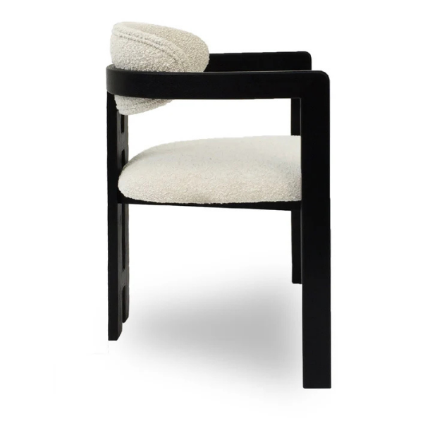 Corvia Bouclé Dining Chair - Set Of 2