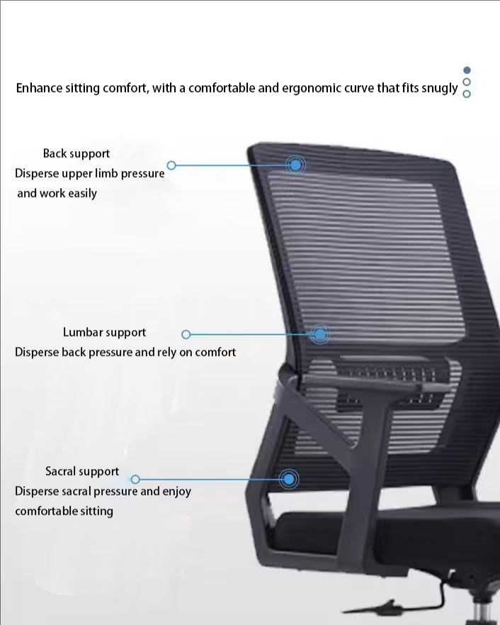 Mack Office & Home Furniture-ErgoMesh Mid-Back Office Chair