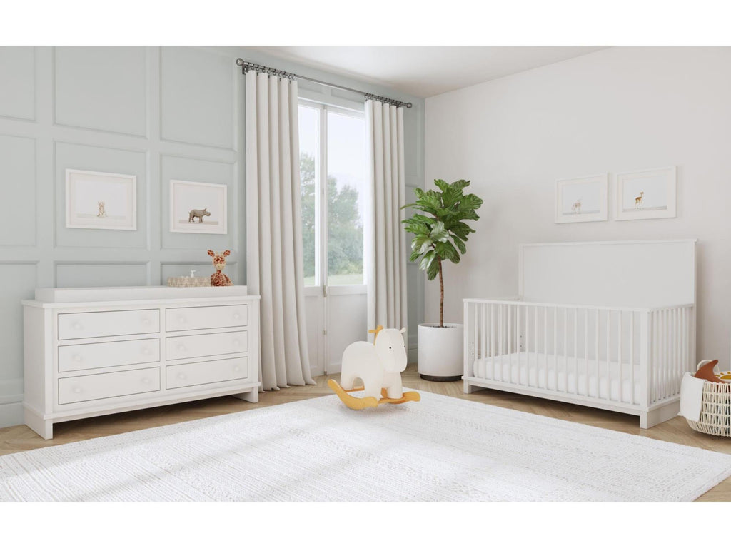 Wyller White Nursery Set