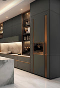 Oak Modular Kitchen Cabinet Set