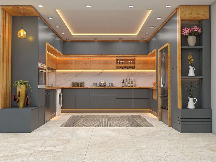 Modern, high-end modular kitchen