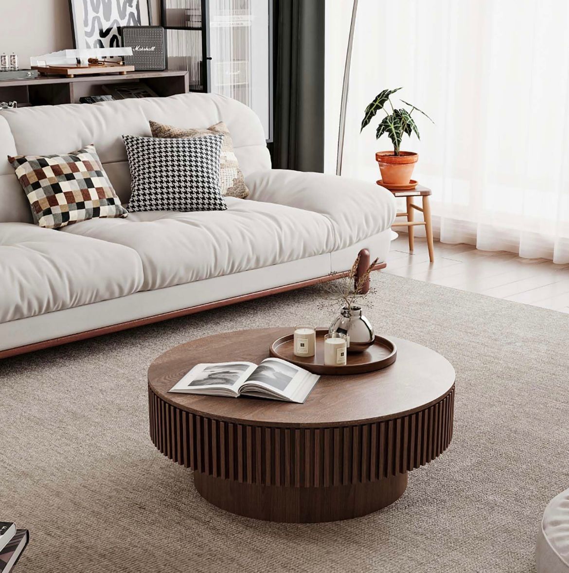 Luna Round Coffee Table